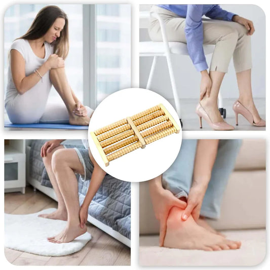 Wooden Foot Massager